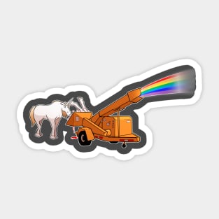 How rainbows are made Sticker